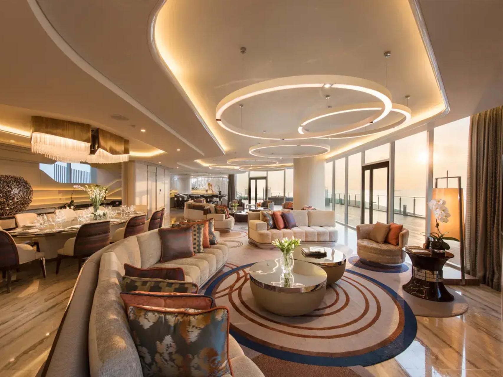 Manila Conrad Hotel Lobby Furniture